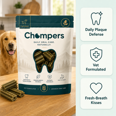 CHOMPERS Daily Dental Bites — For Dogs & Cats