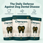 CHOMPERS Daily Dental Bites — For Dogs & Cats