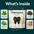 CHOMPERS Daily Dental Bites — For Dogs & Cats