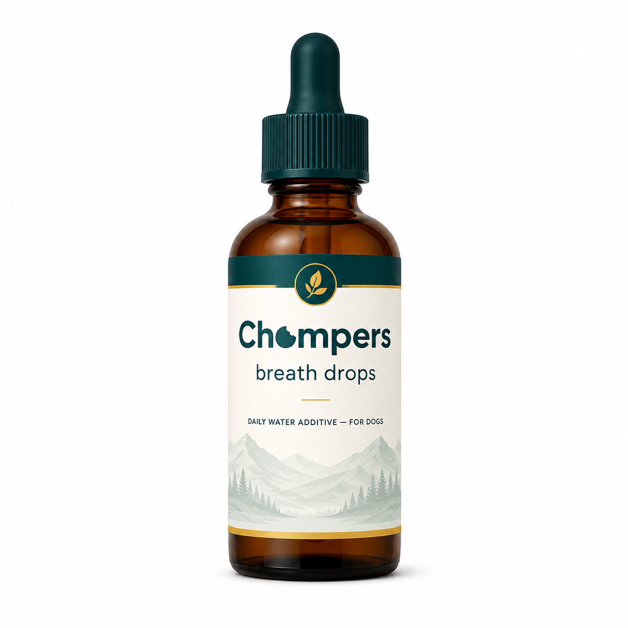 Chompers Breath Drops — Daily Water Additive